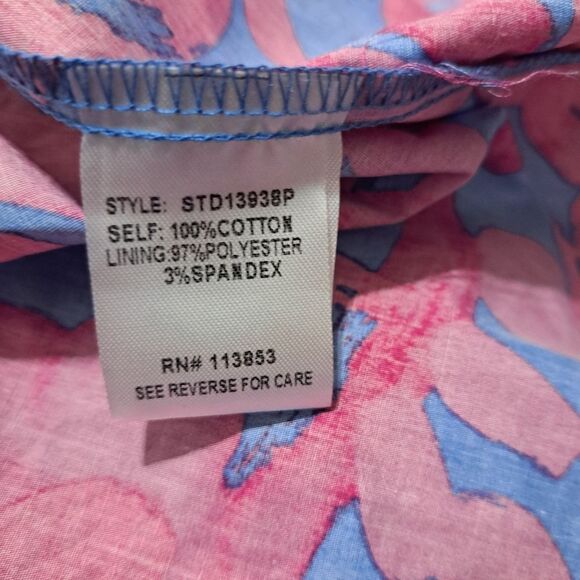 Sugarlips Yeraldi Berry Fiora Open Back Boho Midi Dress Cerulean Pink Small NWT - Picture 7 of 12